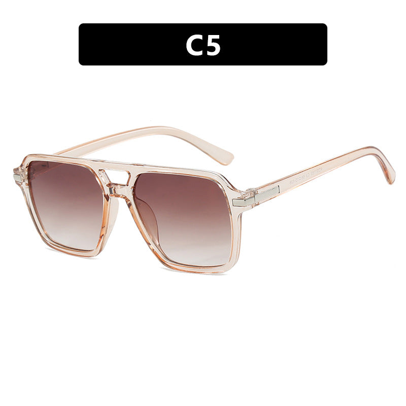 Damen modische rechteckige Sonnenbrille mit stylishem Design und UV-Schutz Brehn