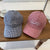 Frauen Gingham Kariert Baseballmütze Brehn