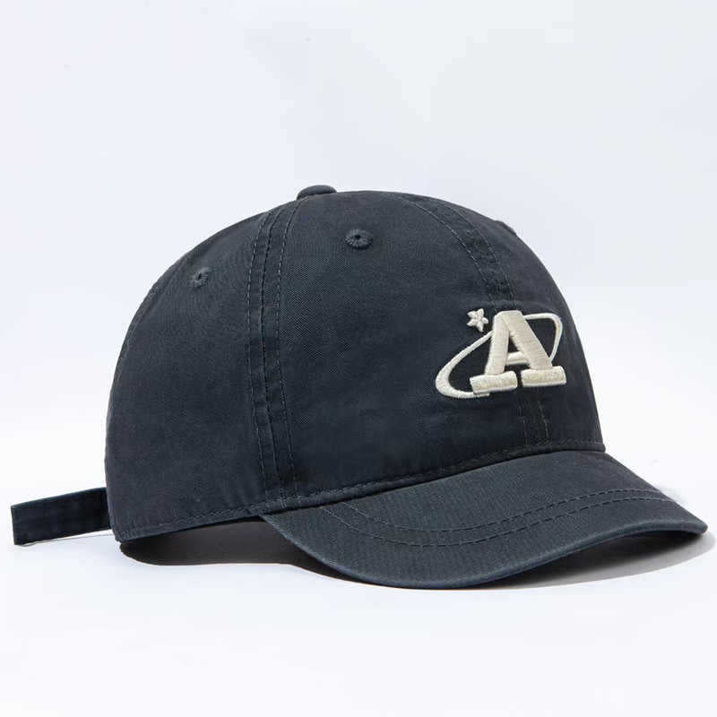 Herren Casual Bestickte Canvas Cap Brehn
