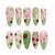 Botanisches Theme Press-On Nagelset Brehn