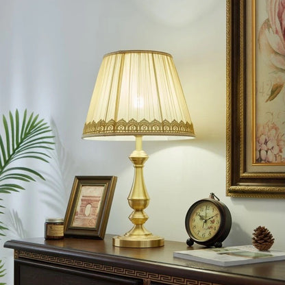 Vintage-inspirierte elegante Tischlampe