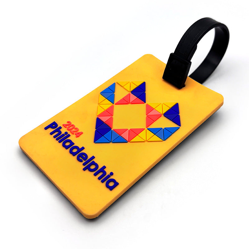 Unisex geometrisches Design Reisetasche Etikett Brehn