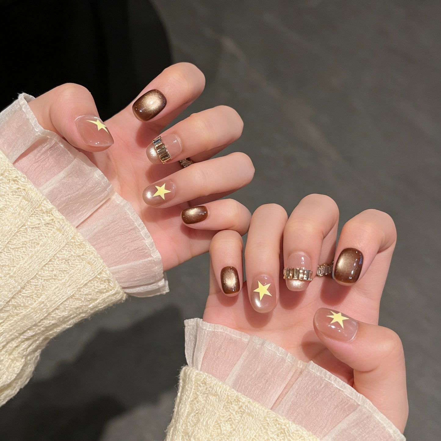 Sternen-Themen-Nagelkunst-Set Brehn