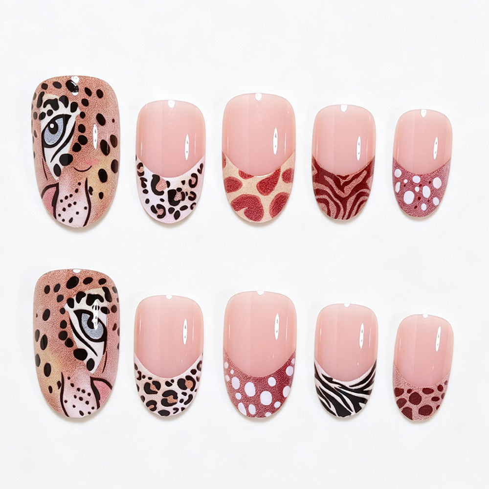 Safari Tier Thema Nagelkunst Set Brehn