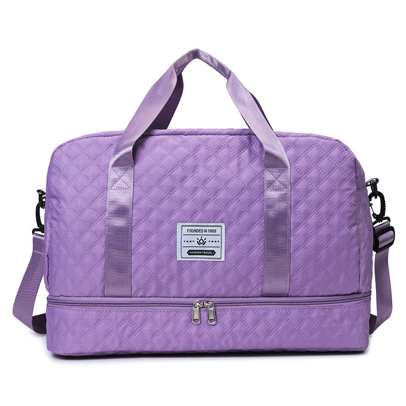 Stylische gesteppt Reis Duffle Bag Brehn
