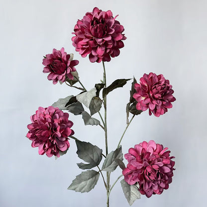 Eleganter künstlicher Dahlienstrauß