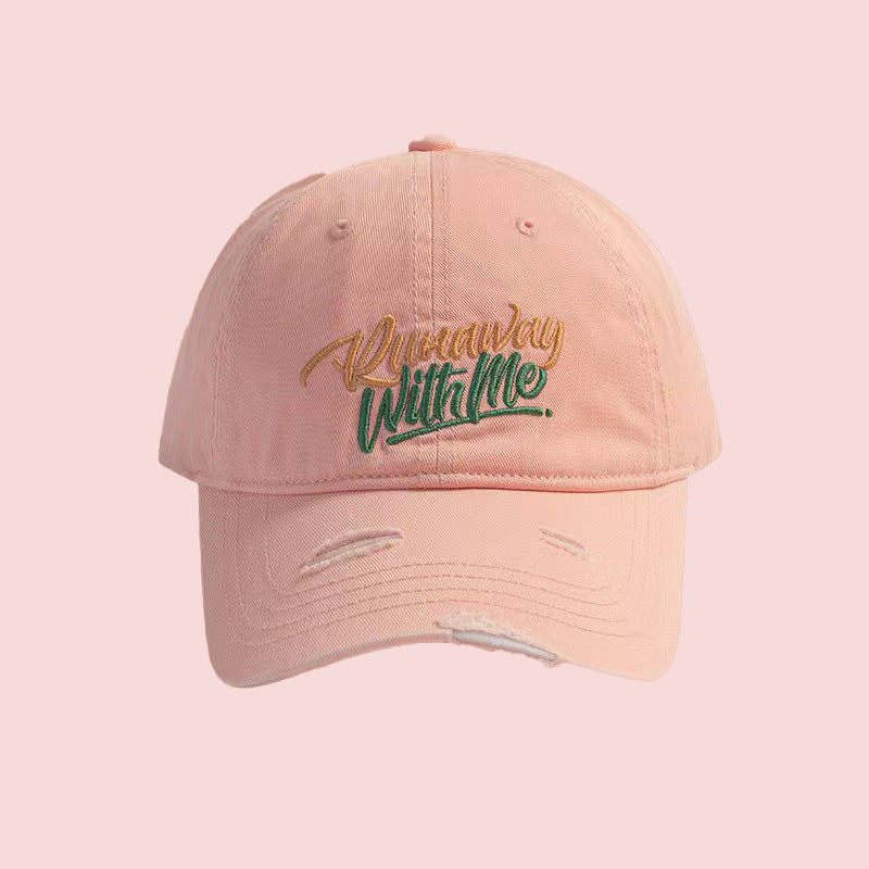 Damen Graphic Bestickte Verstellbare Baseballmütze Brehn