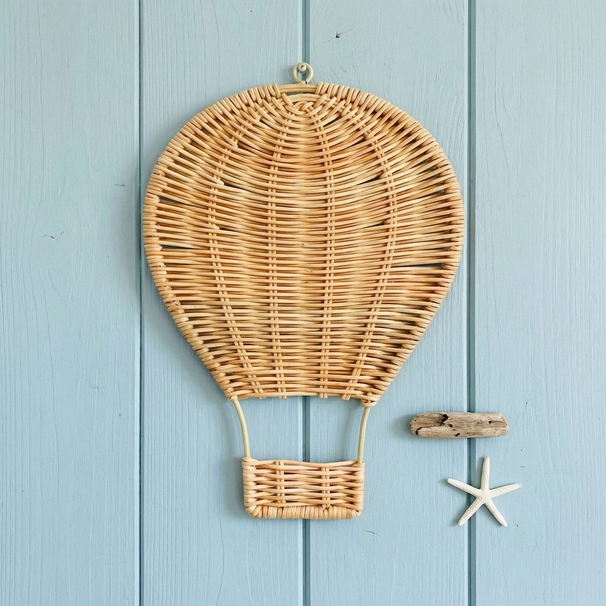 Wanddekoration im Heißluftballon-Design Brehn