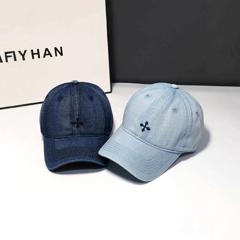 Herren Verstellbare Denim Mütze Brehn