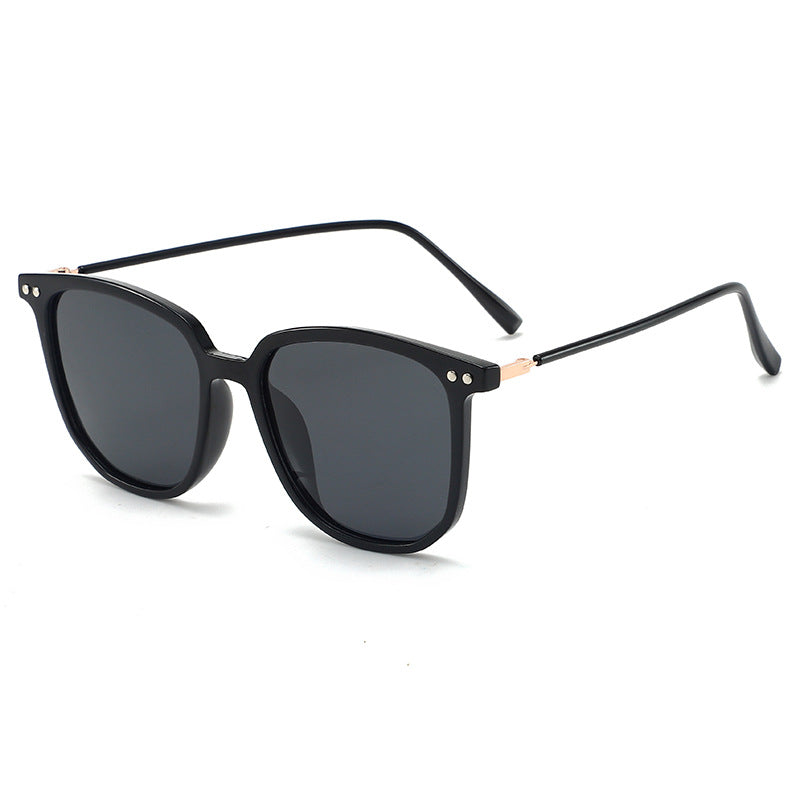 Damen modische Oversized-Sonnenbrille mit robustem Rahmen und UV-Schutz Brehn
