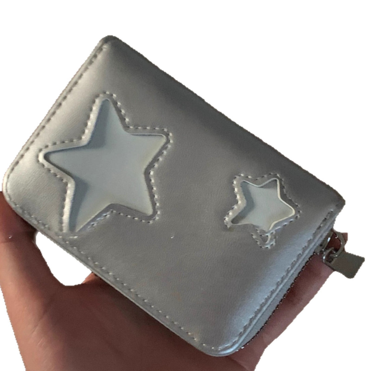 Stylische Texturierte Münztasche