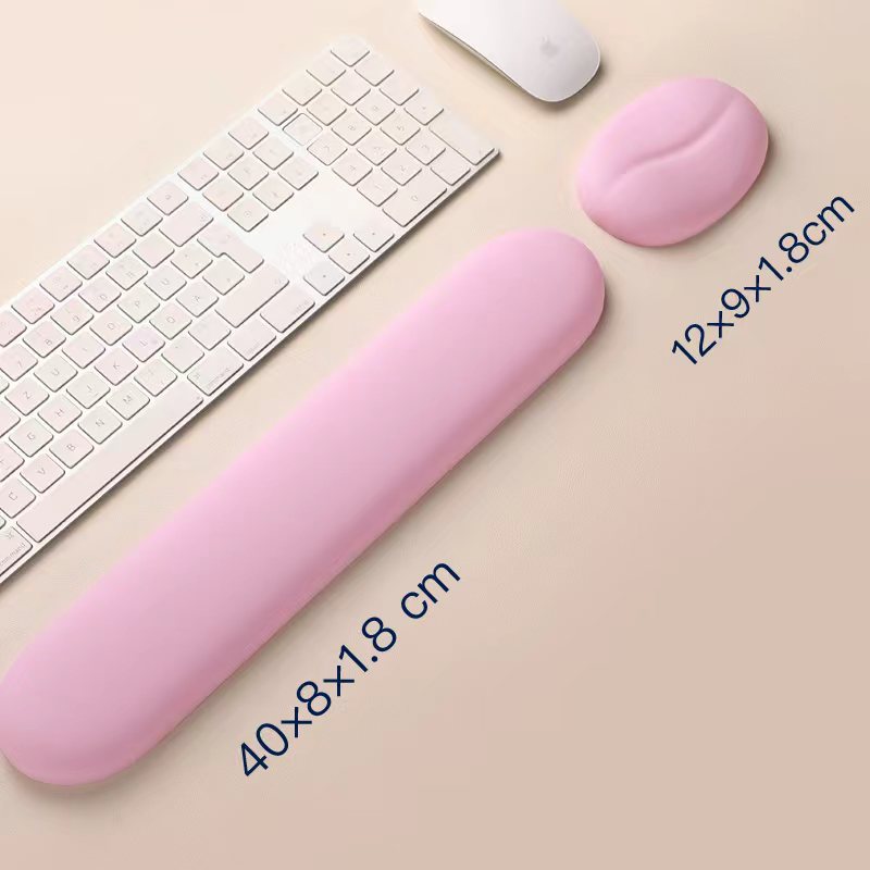 Ergonomische Tastatur Handballenauflage mit Mauspad