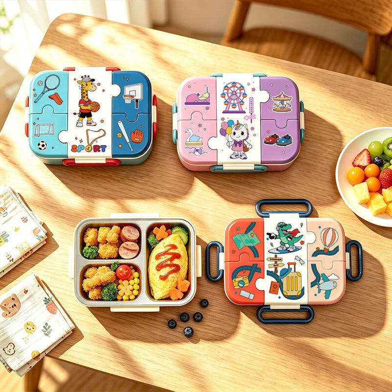 Sport-Themen Mehrfach-Warenkorb Lunch Box
