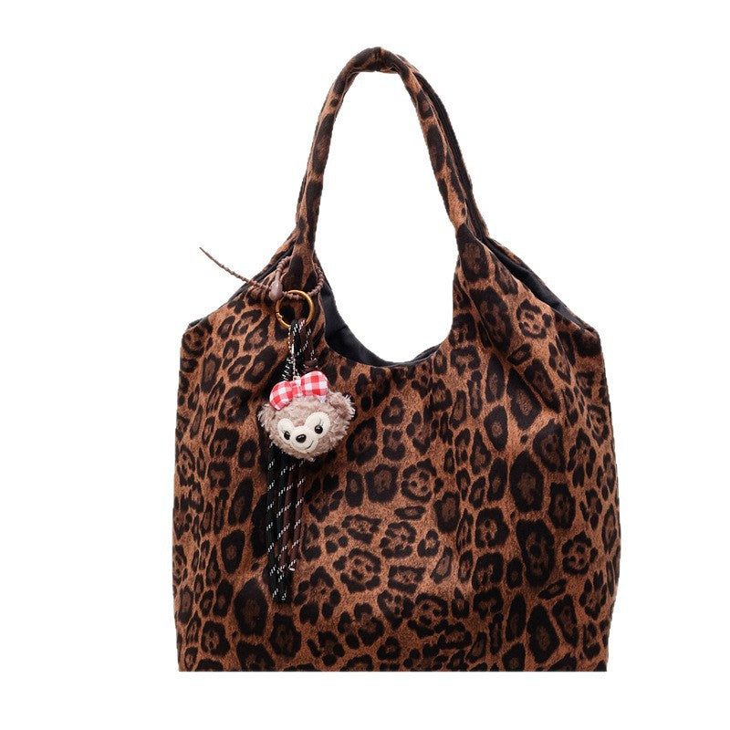 Modische Leopardprint-Shopper-Tasche Brehn