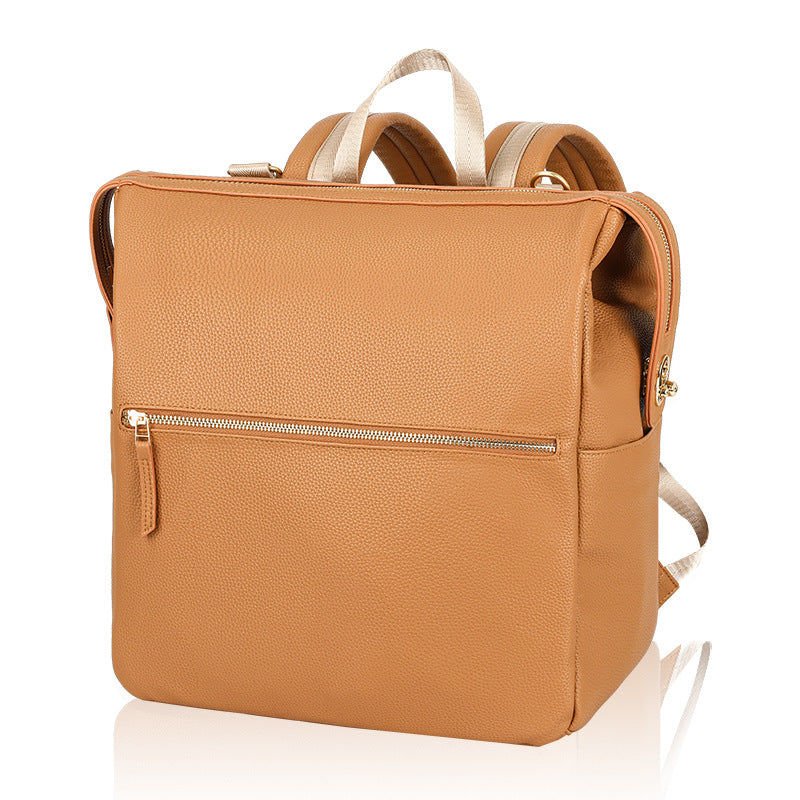 Stylischer Mehrfach-Taschen Rucksack Brehn
