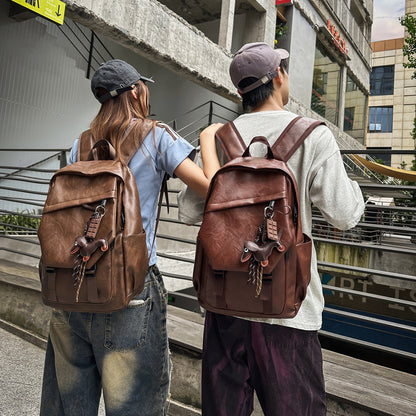 Vintage Leder Rucksack Brehn