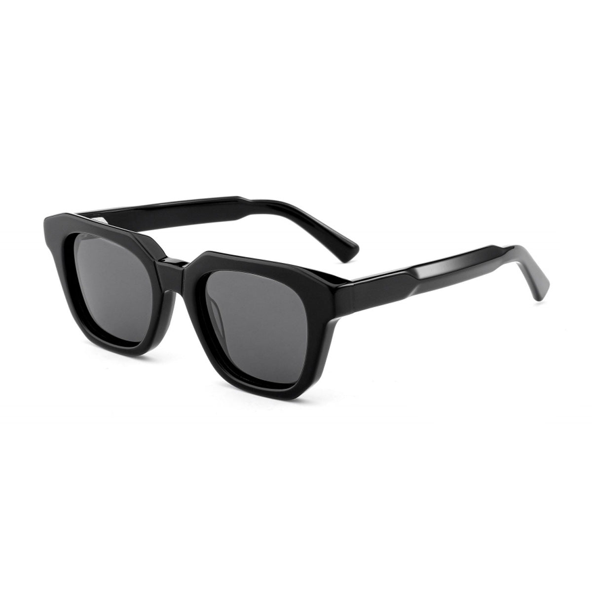 Damen quadratische Sonnenbrille im modischen Acetat-Design Brehn