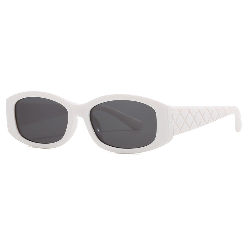 Damen Modische Retro-Sonnenbrille mit quadratischer Fassung Brehn