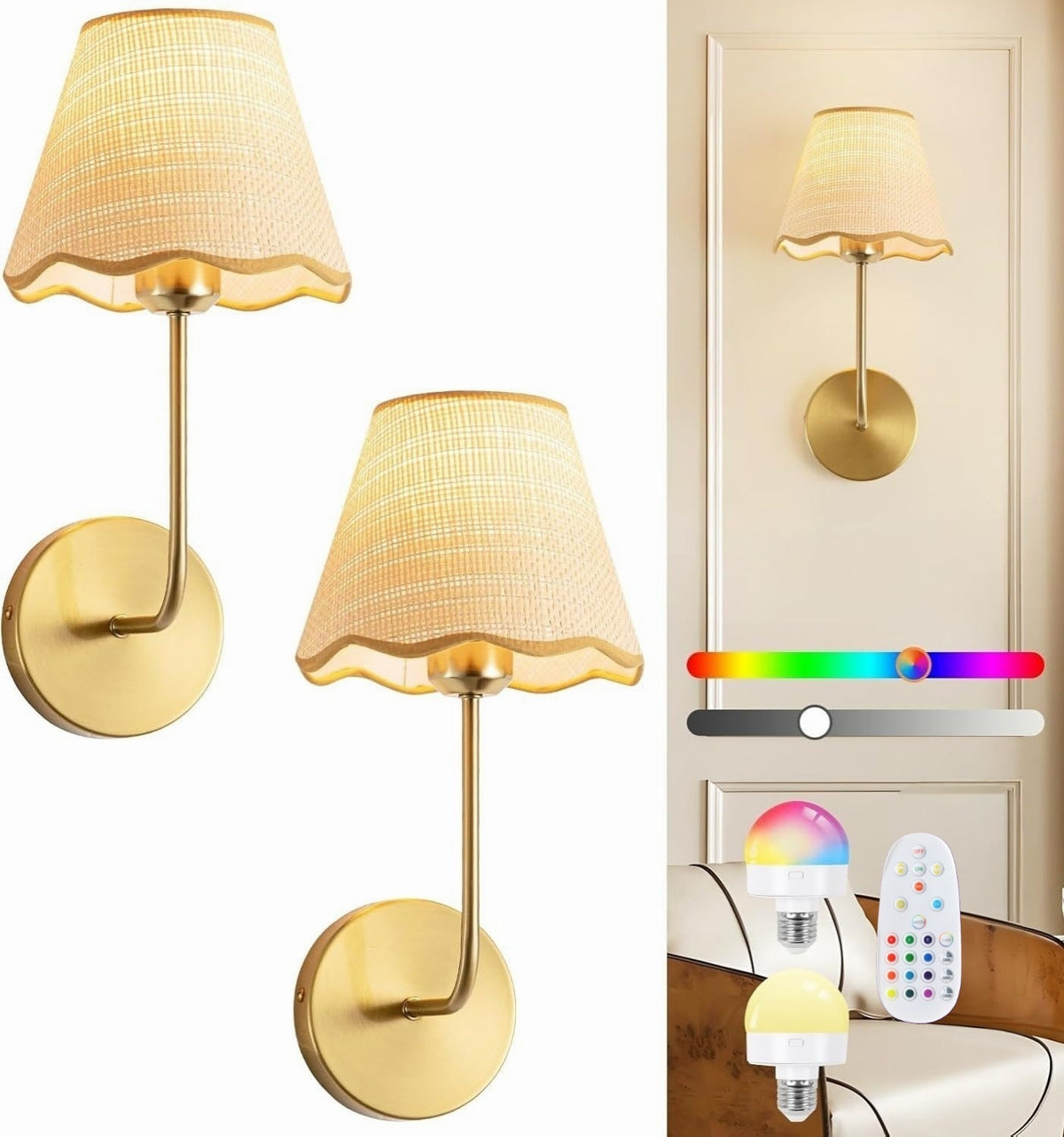 Smart LED Wandleuchte