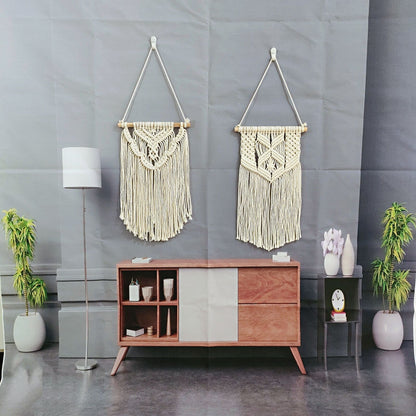 E intricate Macramé Wandbehang Brehn