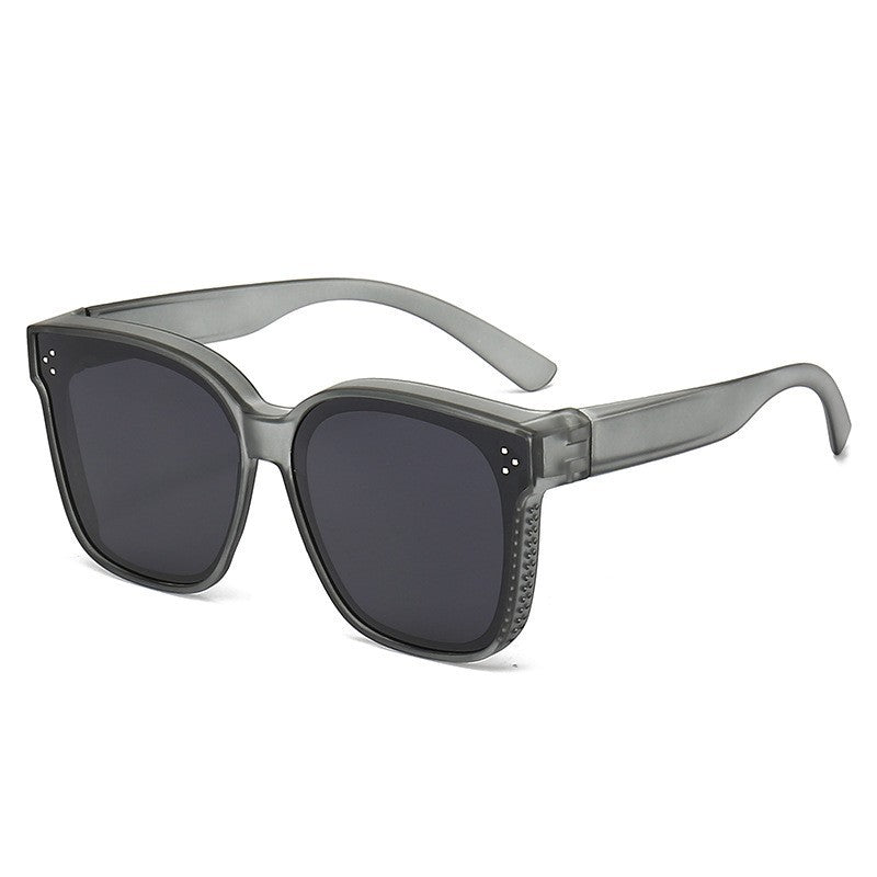 Damen modische quadratische Sonnenbrille mit UV-Schutz und komfortablen Bügeln Brehn