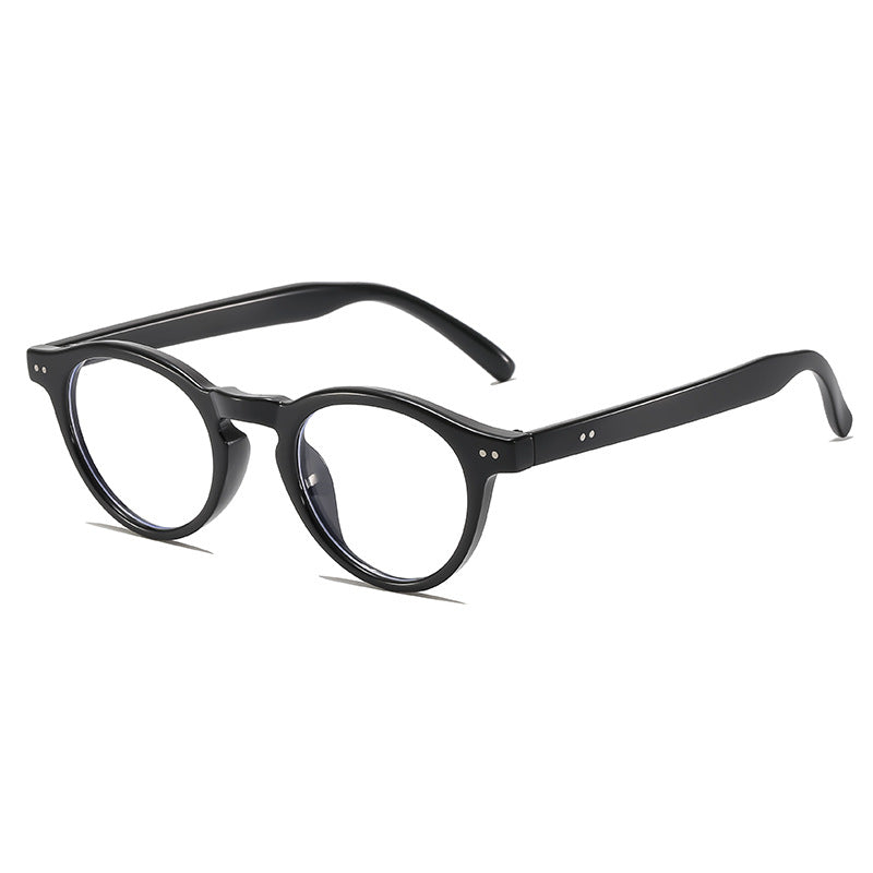 Vintage-inspirierte klare Rahmenbrille Brehn