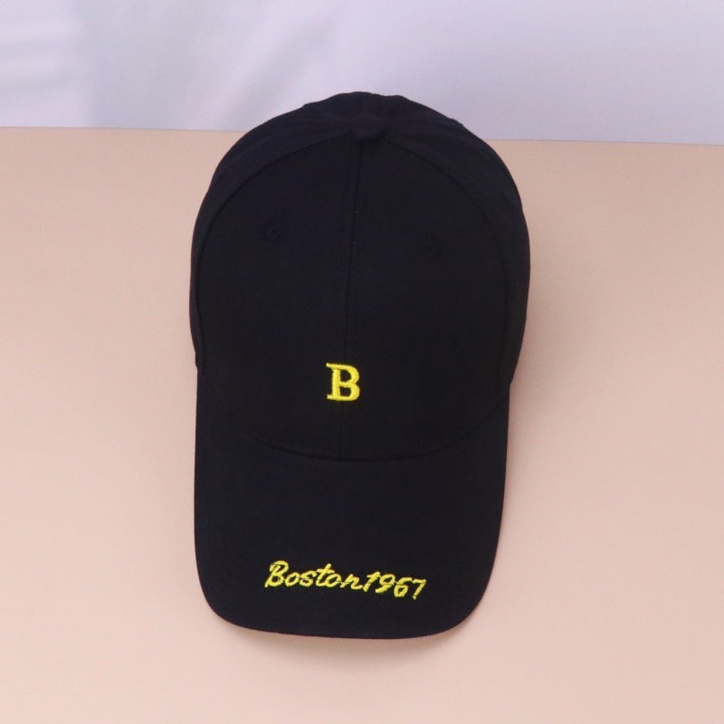 Damen klassische bestickte verstellbare Baseballcap Brehn