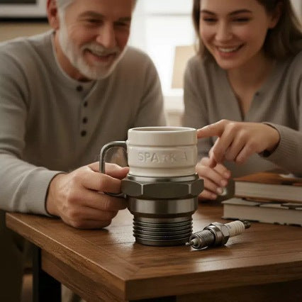 Lustige Kaffeetasse im Schraubengewinde-Design Brehn
