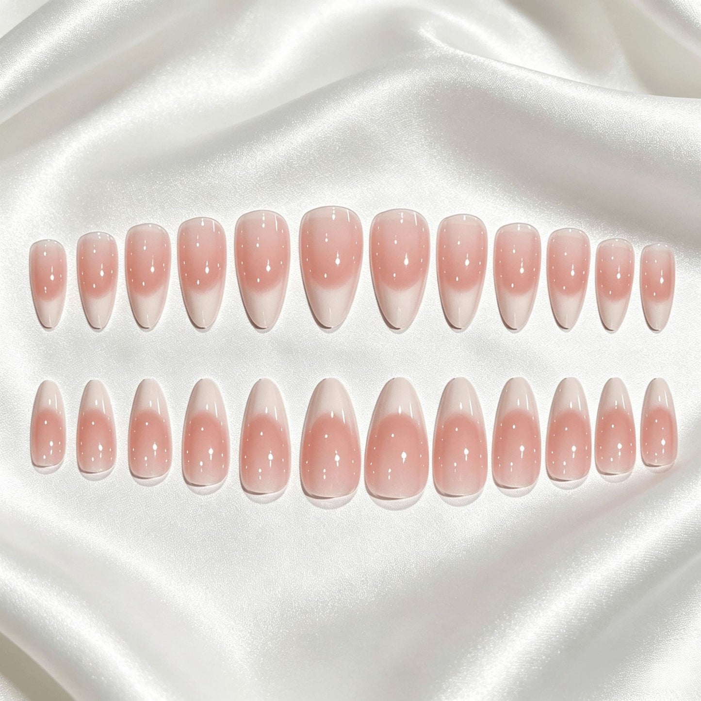 French Tip Soft Gel Nail Tips Kollektion Brehn
