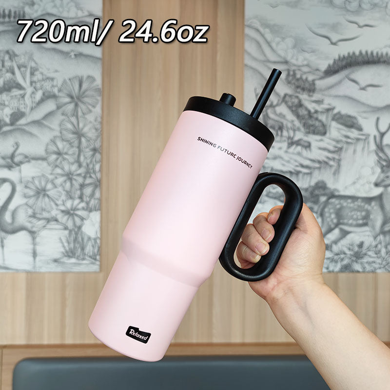 Damen isolierter Trinkbehälter mit ergonomischem Griff Brehn