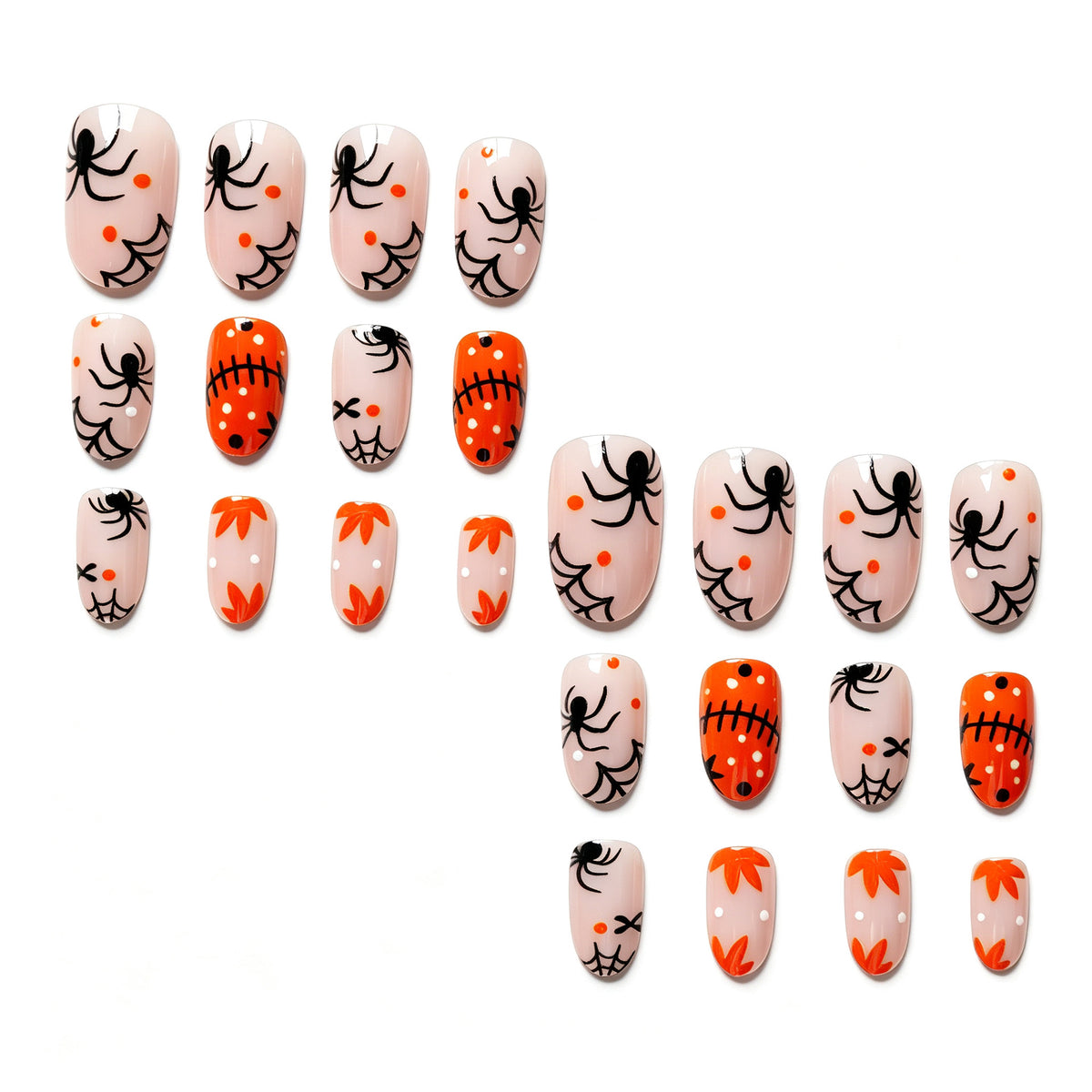 Halloween-Themen Nagelkunst-Set