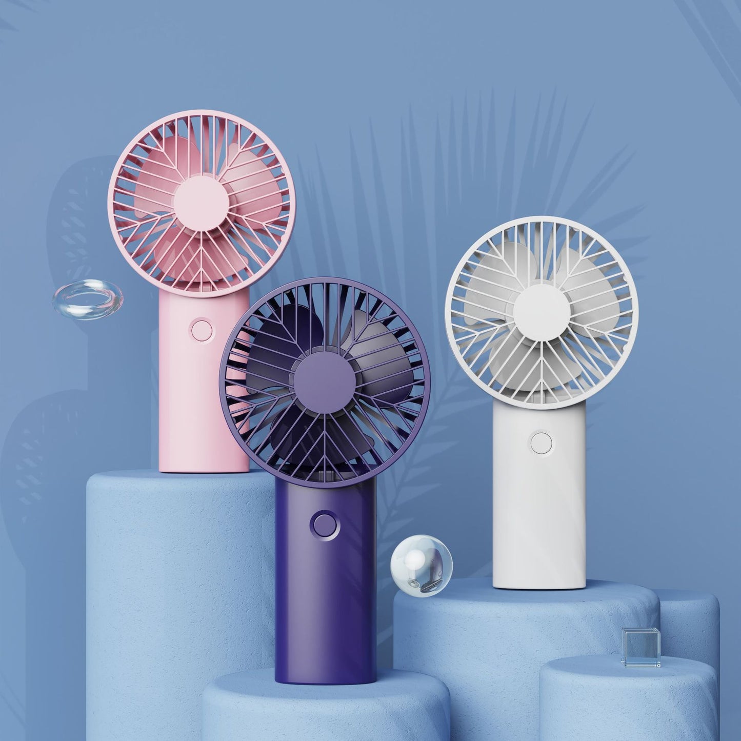 Unisex Wiederaufladbarer Tragbarer Kühlventilator Brehn