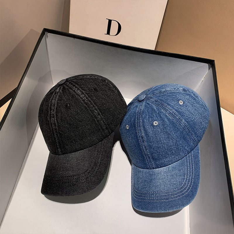 Damen klassische Denim Baseballmütze Brehn