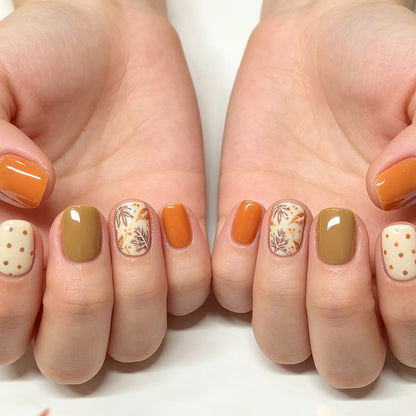 Saisonale florale Nagelkunst-Ergänzungen Brehn