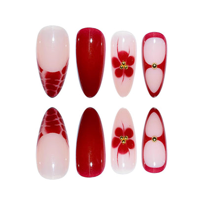 Elegantes Stiletto Drucknagel-Design Brehn