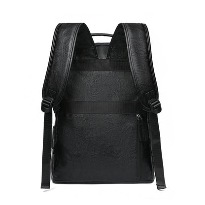 Premium Leder Laptop Rucksack Brehn