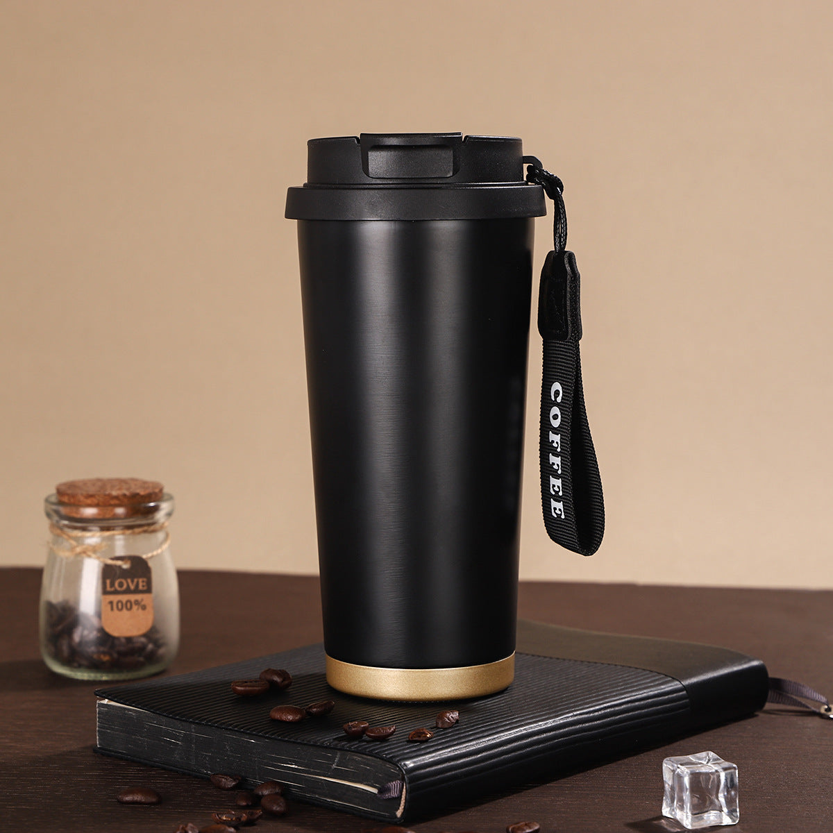 Damen eleganter und isolierter To-Go Trinkbecher Brehn