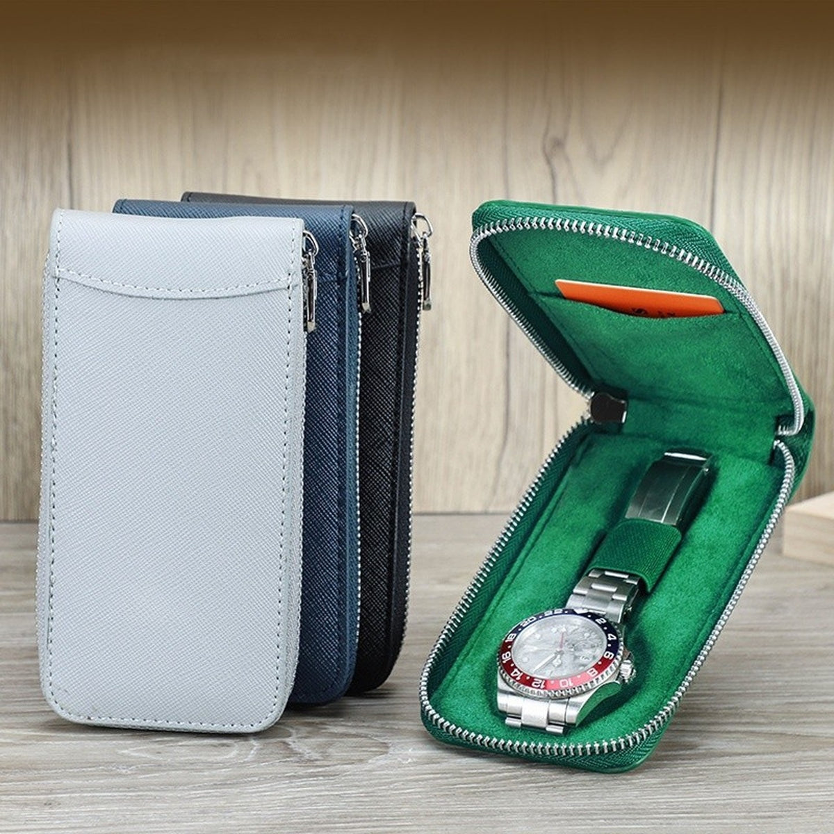 Premium RFID-blockierende Leder Geldbörse