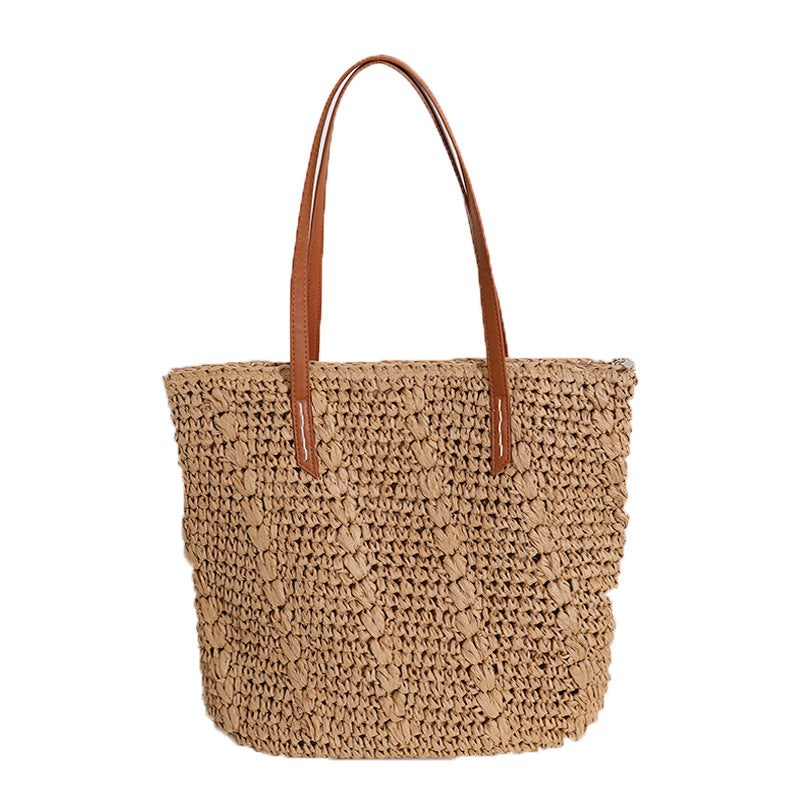 Damen Handgefertigte Baumwoll-Strandtasche Brehn