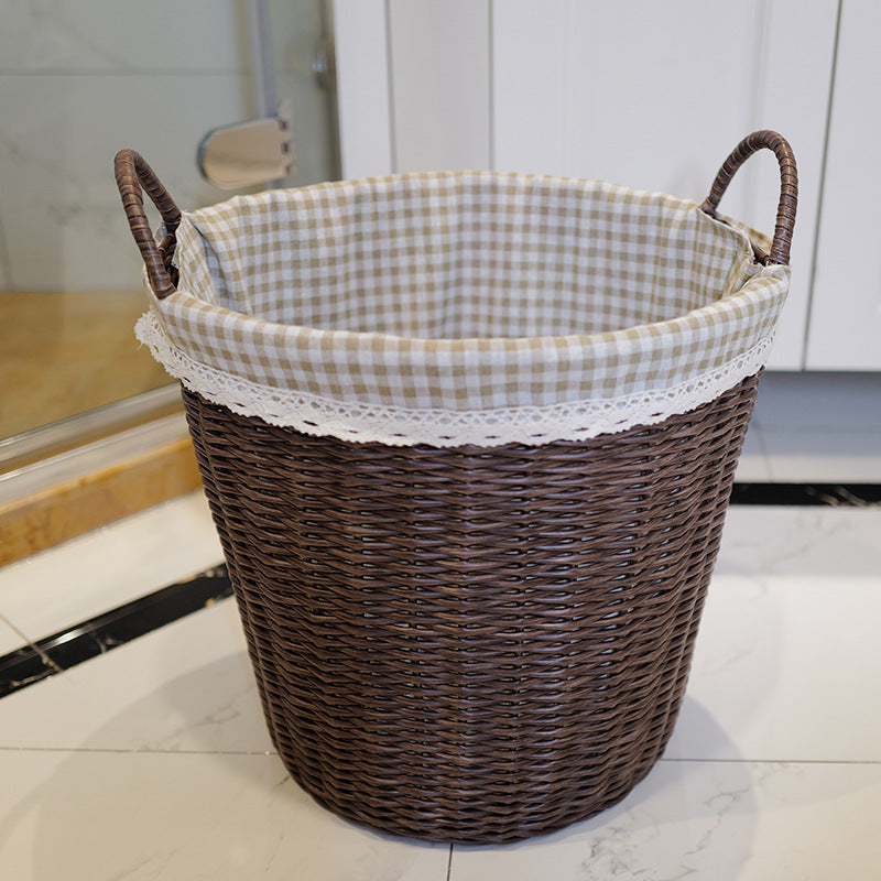 Wäschekorbset Aus Geflochtenem Material Brehn