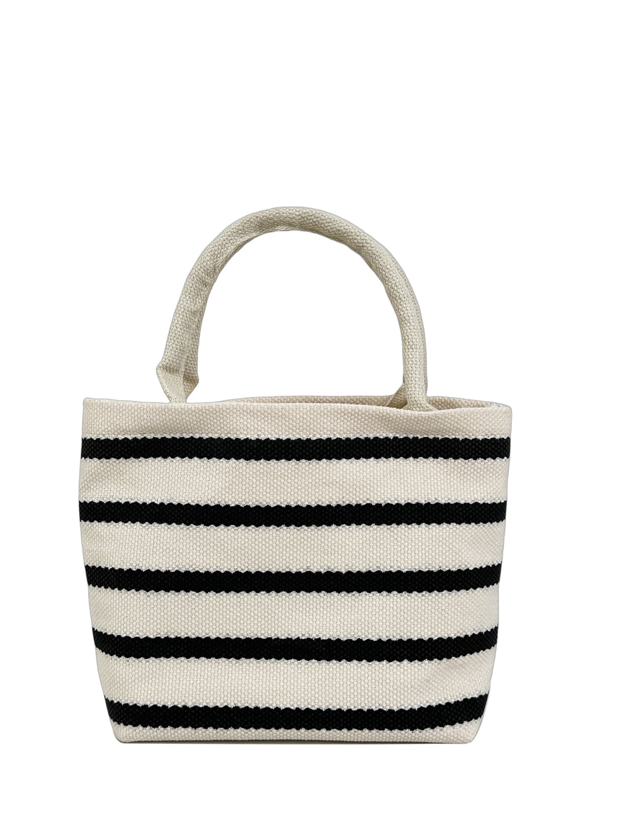 WoGestreifte Canvas Tote Bag Brehn
