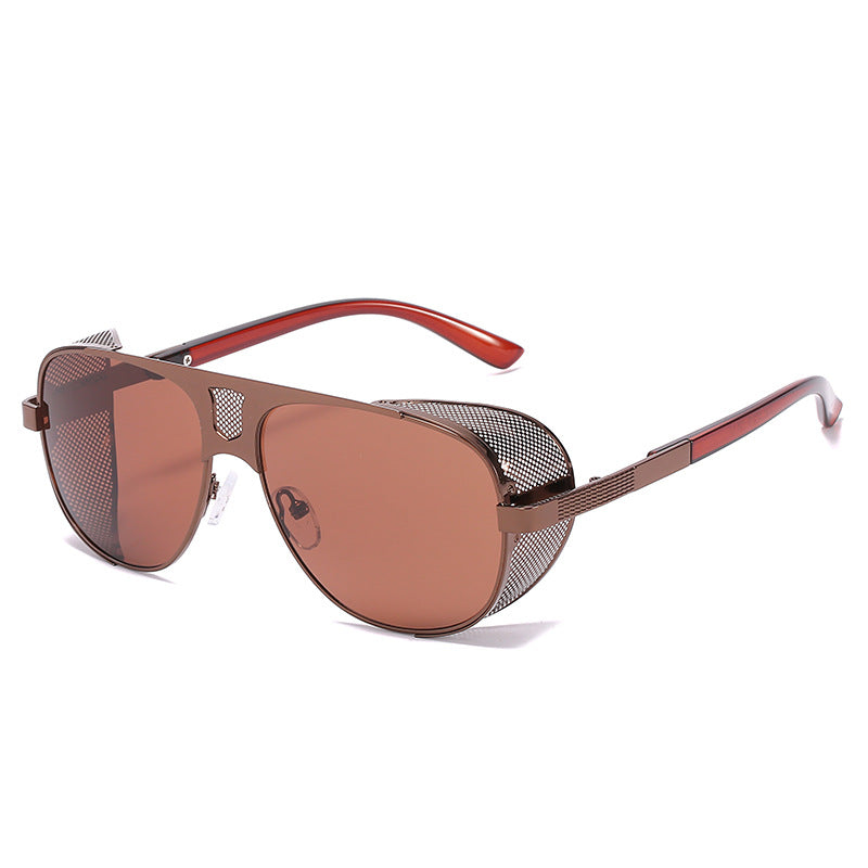 Damen Sportsonnenbrille mit innovativem Netzrahmen und polarisierenden Gläsern Brehn