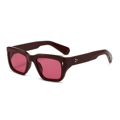 Oversized Vintage Geometric Sonnenbrille Brehn