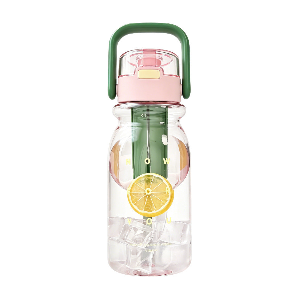 Damen Trinkflasche mit frischem Fruchtinfusionssystem Brehn