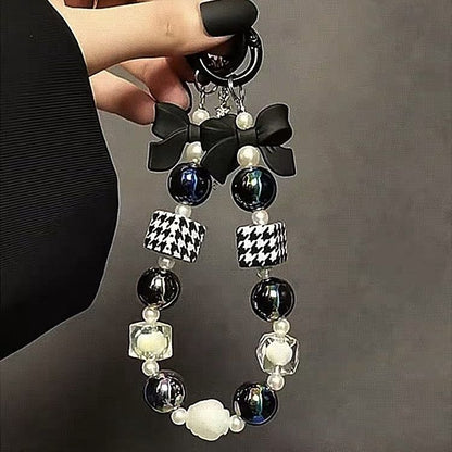 Eleganter Perlen Charm Schlüsselhalter Brehn 1790135215