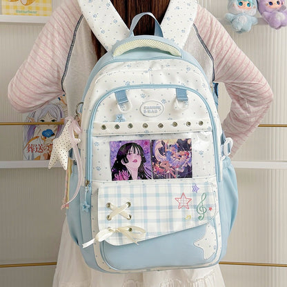 Stylische Grafikdesign-Schulrucksack Brehn