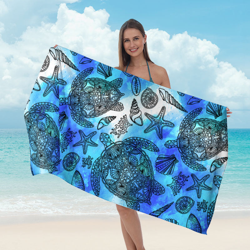 Strandtuch mit auffälligem Surf-Design Brehn