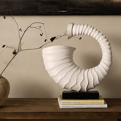 Künstlerische dekorative Spiral Skulptur