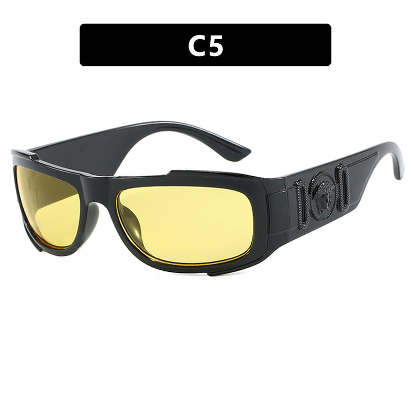 Damen sportliche Sonnenbrille mit ergonomischem Design und UV-Schutz Brehn