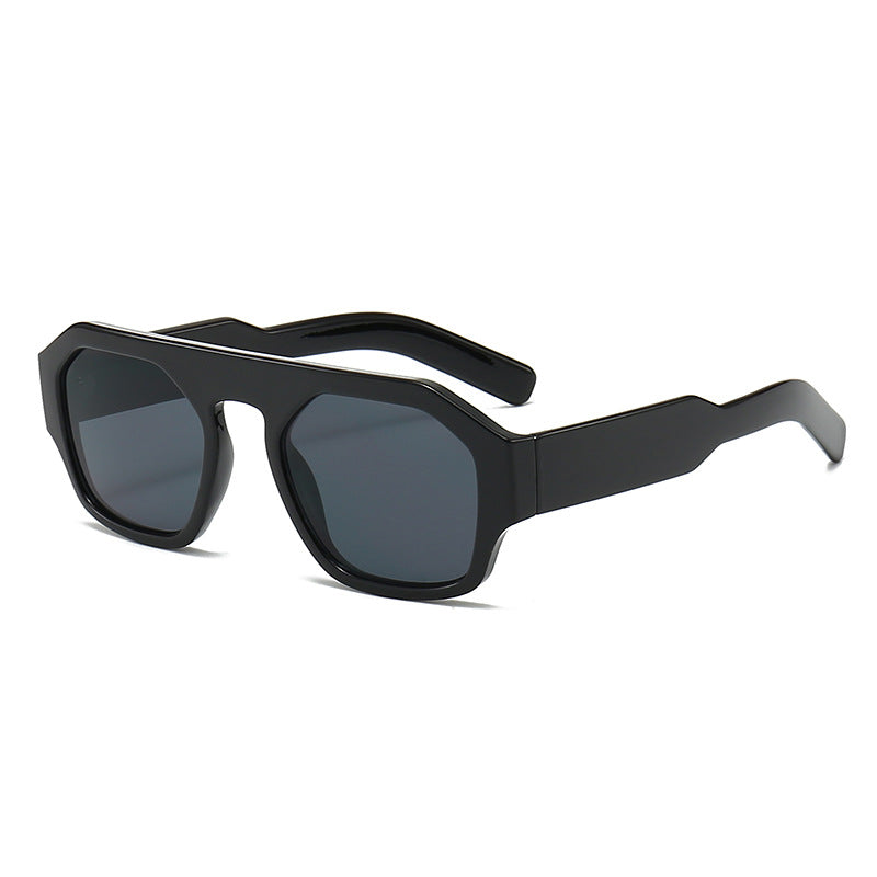 Damen modische Sonnenbrille im innovativen geometrischen Design Brehn